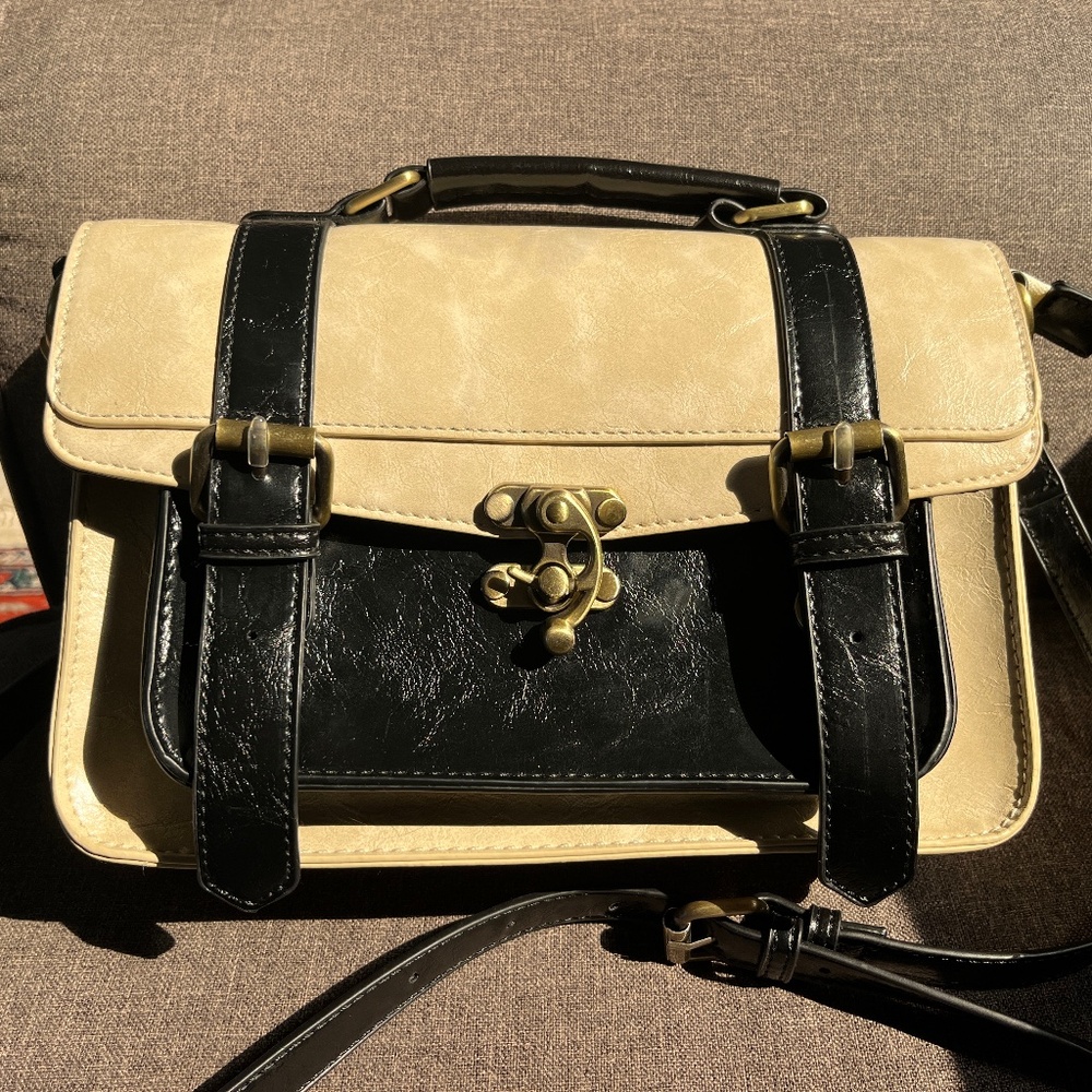 Ecosusi PU Leather Messenger Satchel